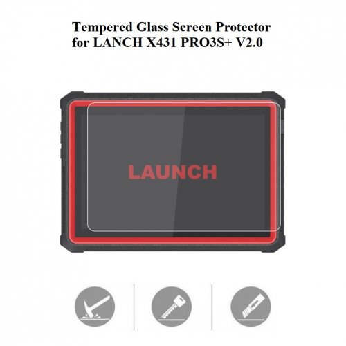 Tempered Glass Screen Protector for LAUNCH X431 PRO3S+ V2.0